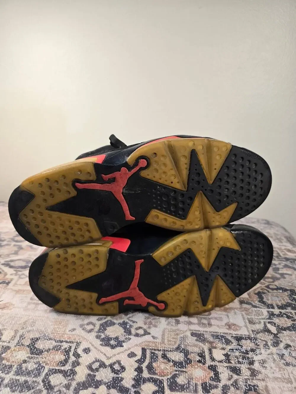 Air Jordan 6 Retro Infrared Black 2014 Men’s Basketball shoes Size 10